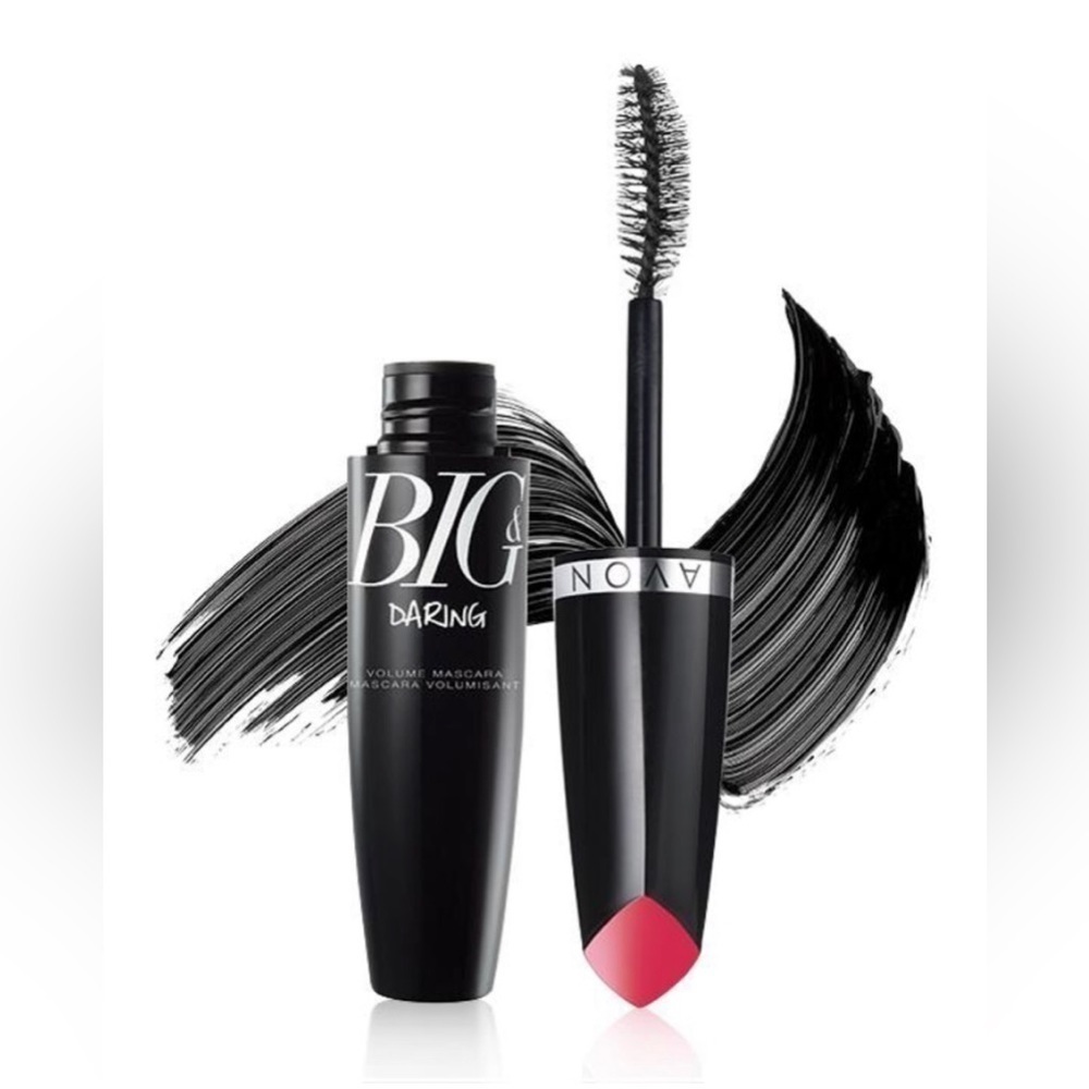 👁️ Qty 2 BIG AND DARING Volume Mascara Avon 24 Hour Date Night Discontinued